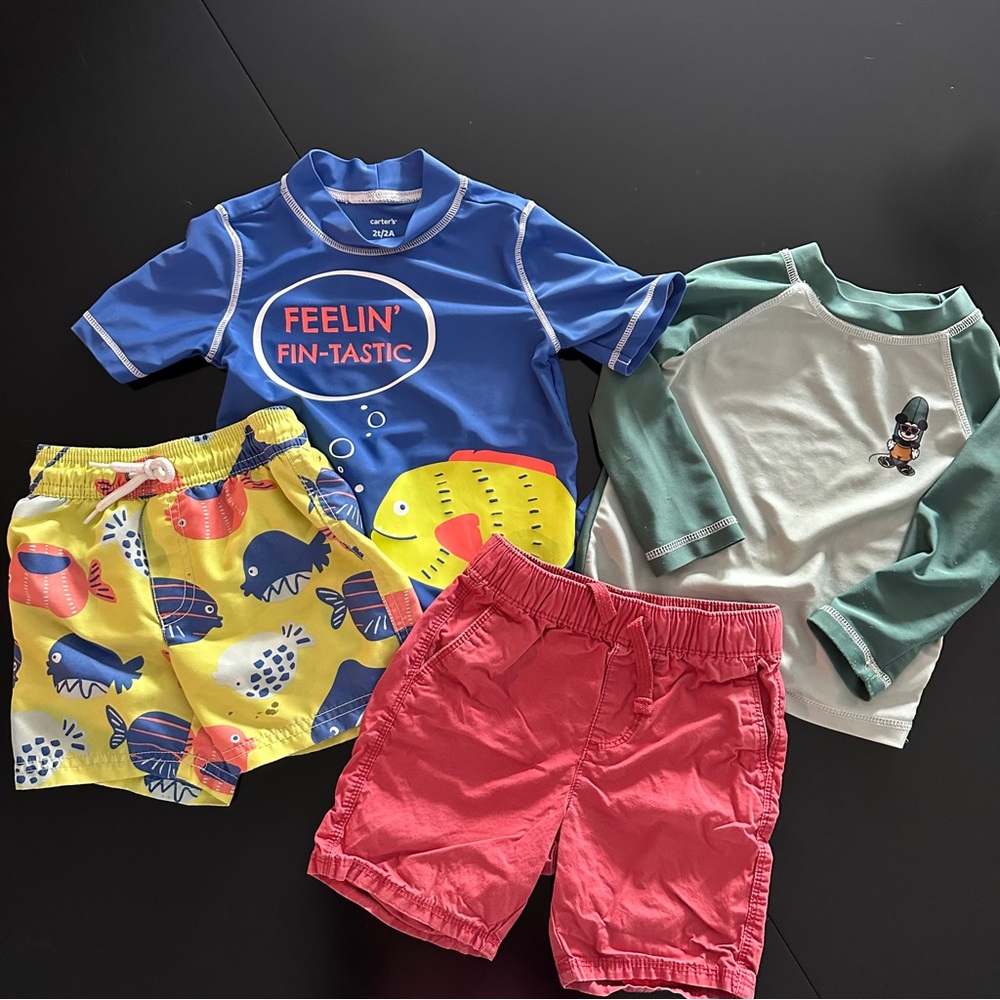 Boys 4 piece swim bundle